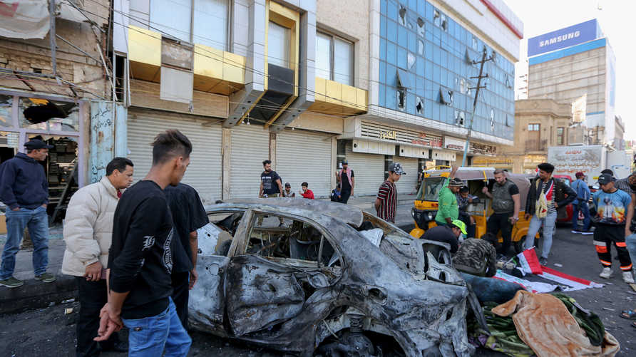 IRAQ-POLITICS-DEMO-UNREST