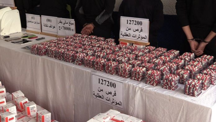 العاصمة: حجز أزيد من 120 ألف قرص مهلوس